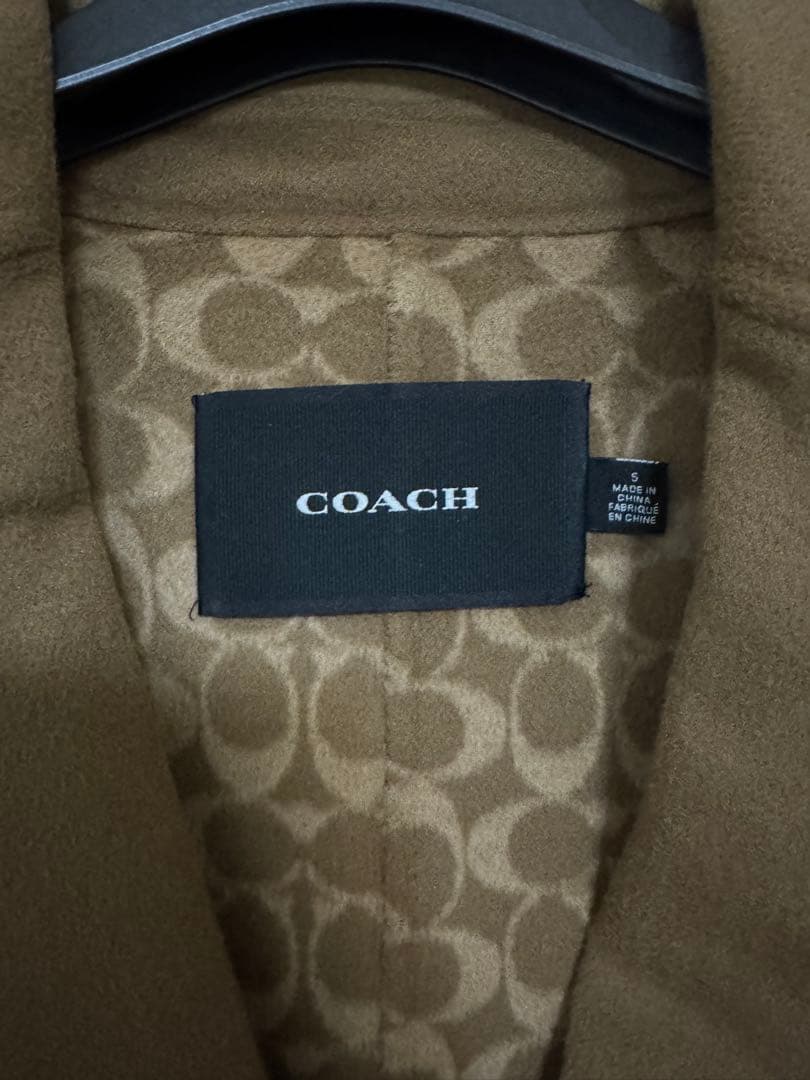 COACH ダブルフェイス ウールコート