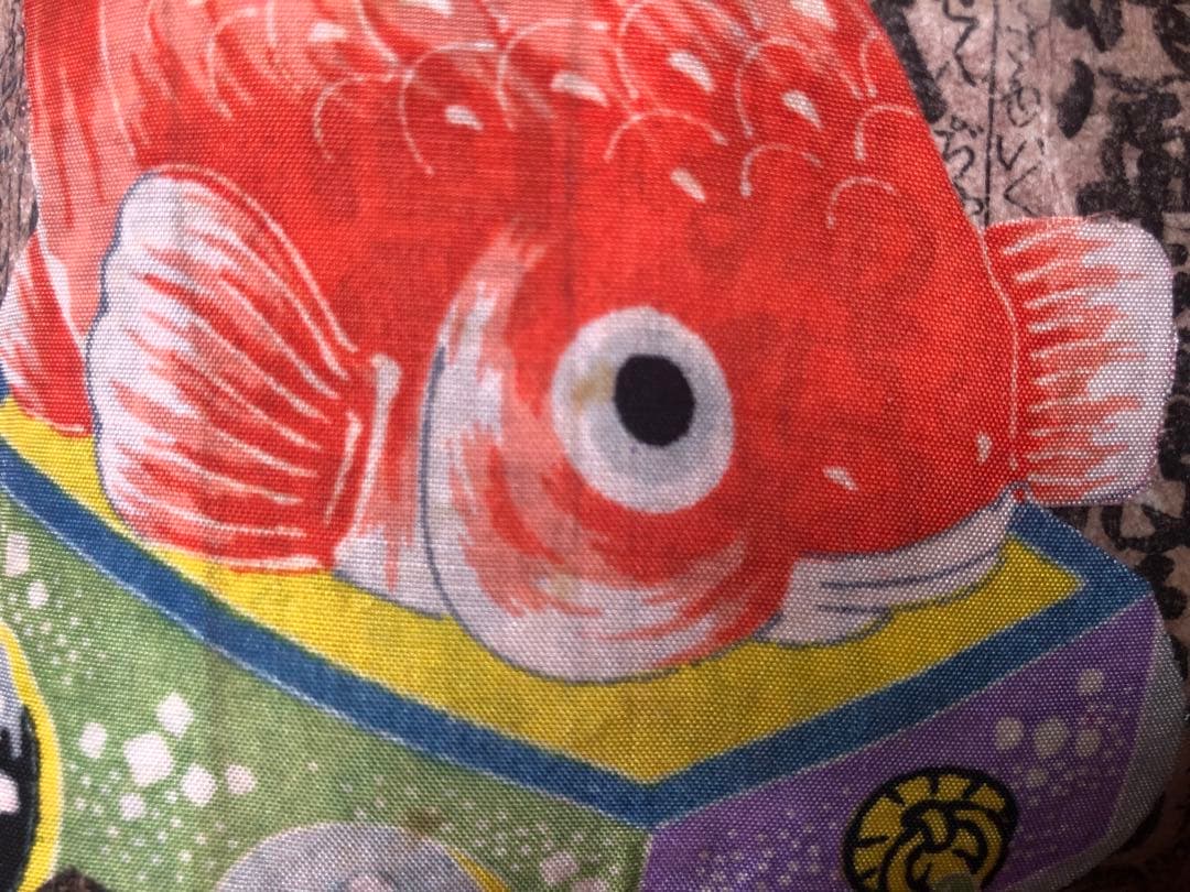 一閑張り　一閑張りバック　 正絹古布犬張子　狛犬　可愛い