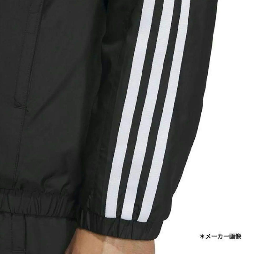 新品 アディダス KWX74 パデッドトラックジャケット 軽量 保温 黒 M