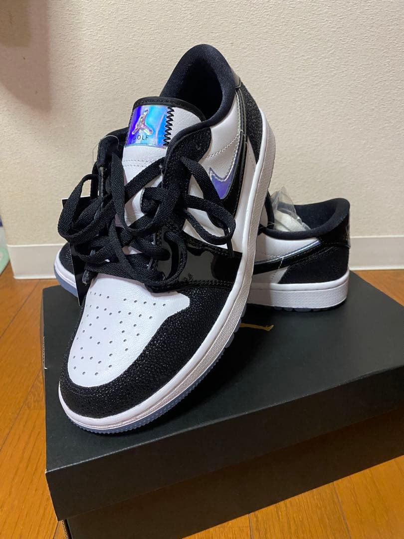 Nike Air Jordan 1 Low ホワイト/ブラック/ブルー