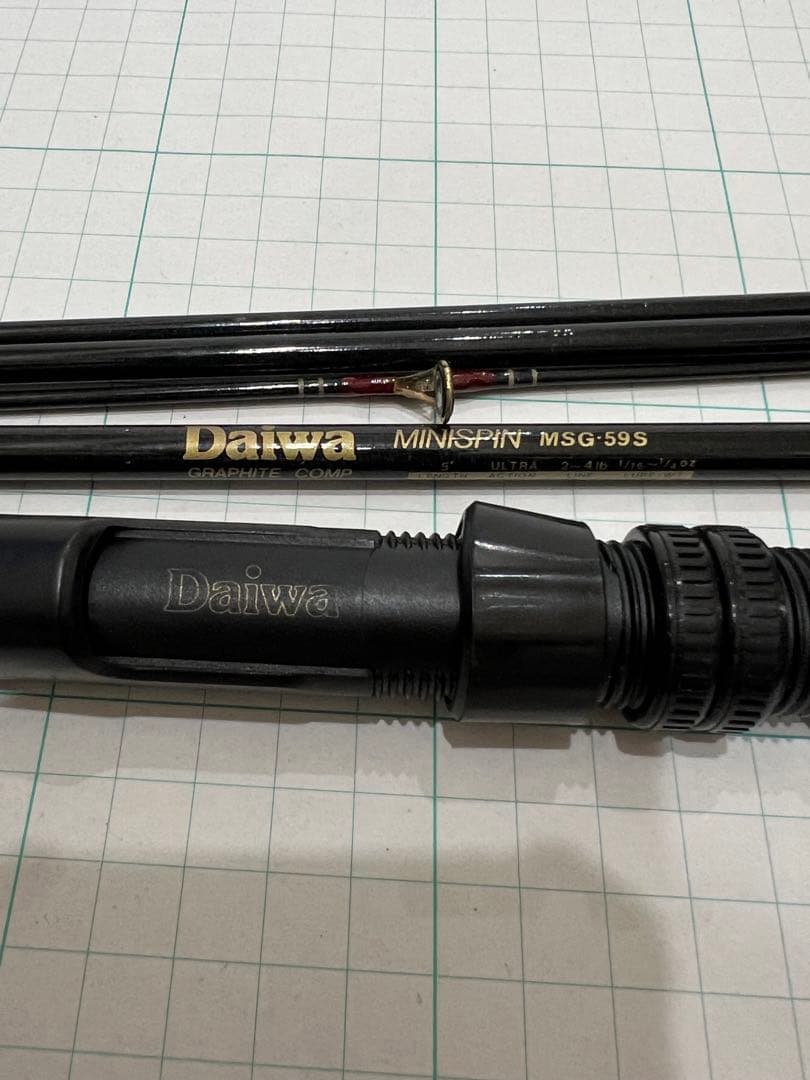 Daiwa Minispin ロッド リールセット AG750 MSG-59S