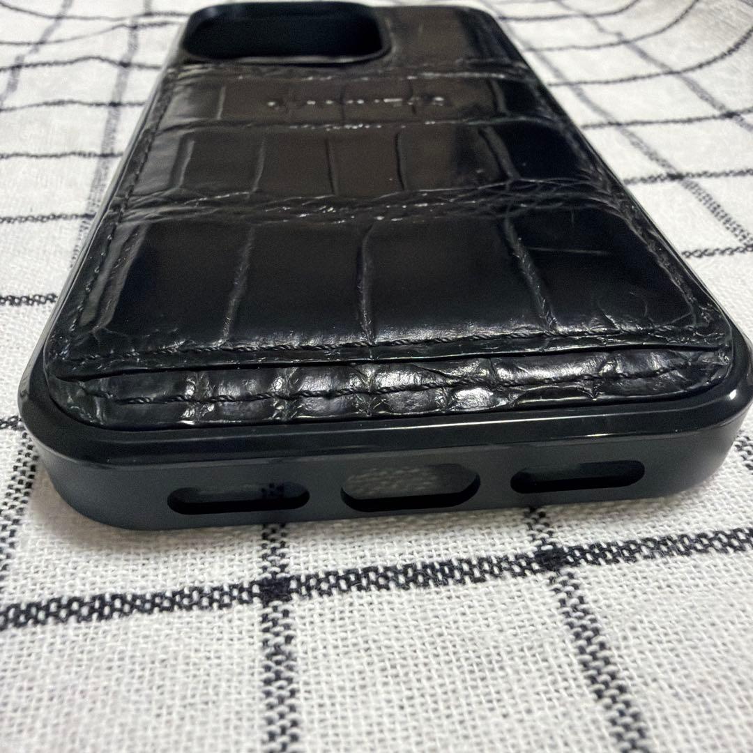 SIANNEES クロコダイルiPhoneケース　iPhone15Pro