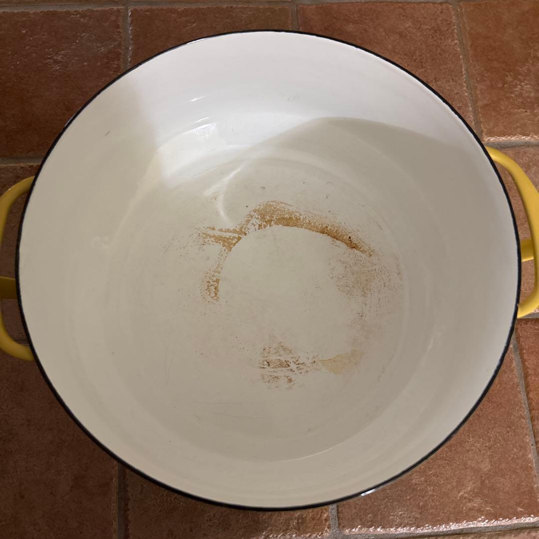 ダンスク イエロー 両手鍋