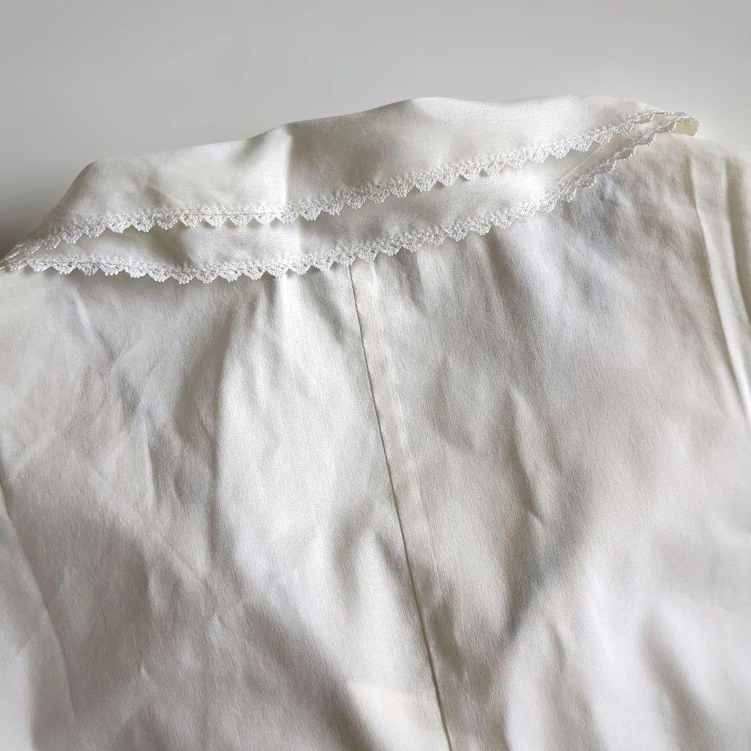 バーバリー 長袖シャツ ブラウス フリル ティアード ノバチェック ホース刺繡