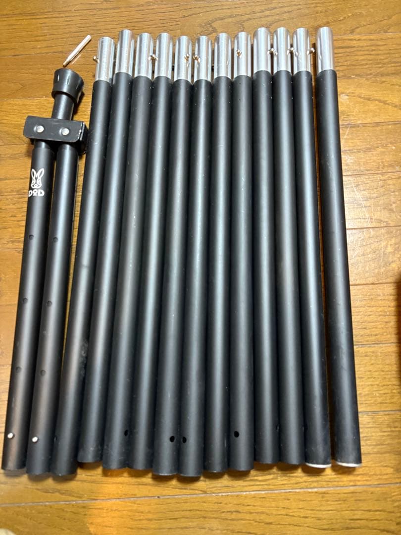 DOD バイポッド 11本ポール 収納バッグ付き