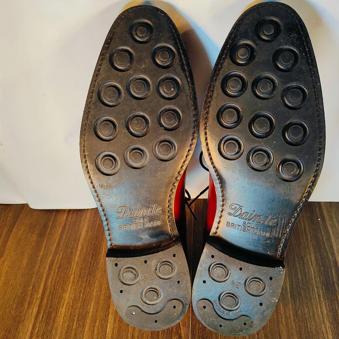 【極美品】Berwick バーウィック　スペイン製　高級バーガンディドレスベルト