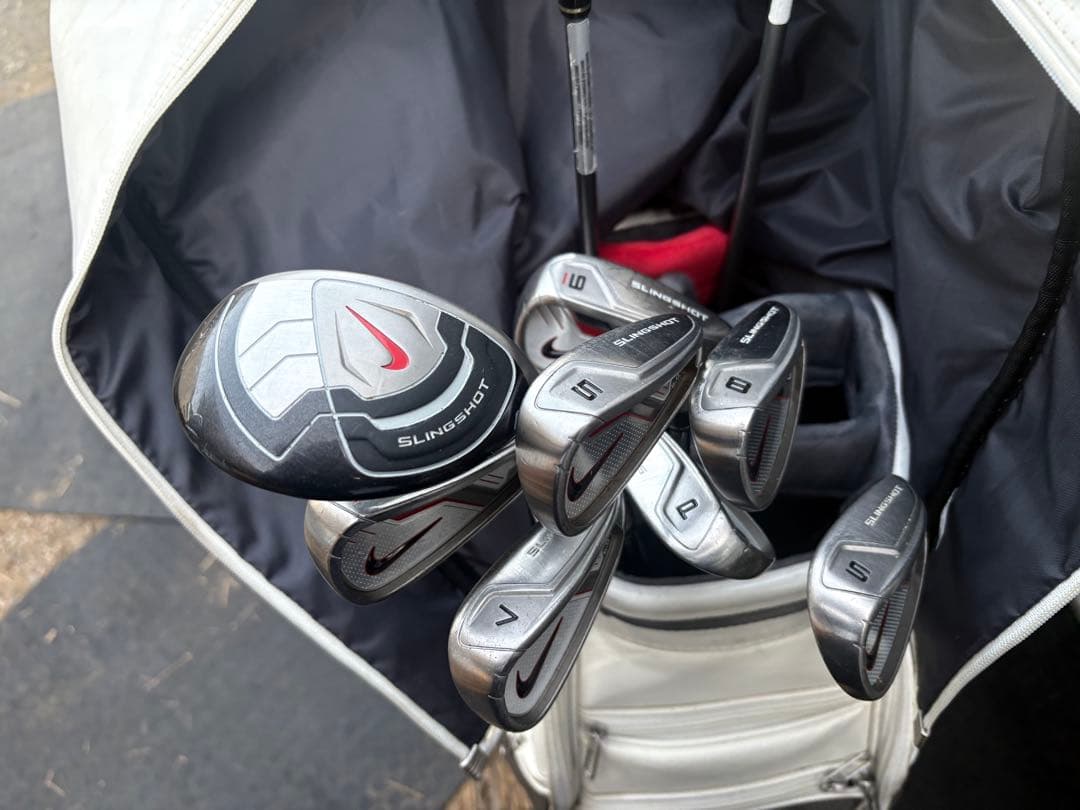 m*i様 NIKE ナイキ SLINGSHOT ゴルフクラブセット メンズ キャ