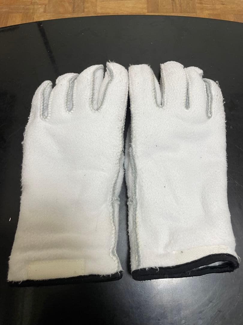 HESTRA TOPO スリーフィンガー グローブ ブラック レザーバーム付