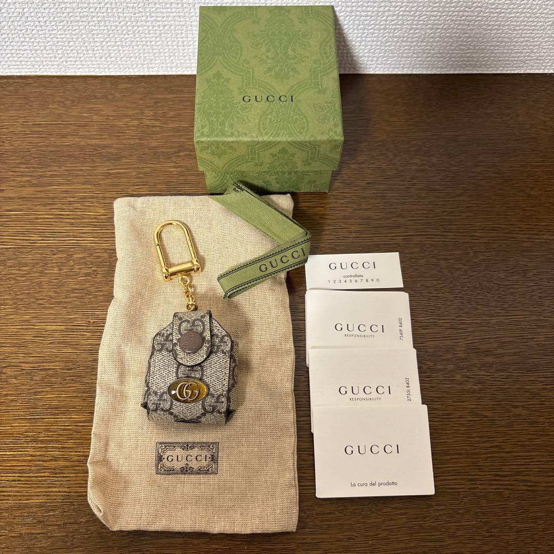 《未使用》GUCCI／オフィディアGG AirPodsケース