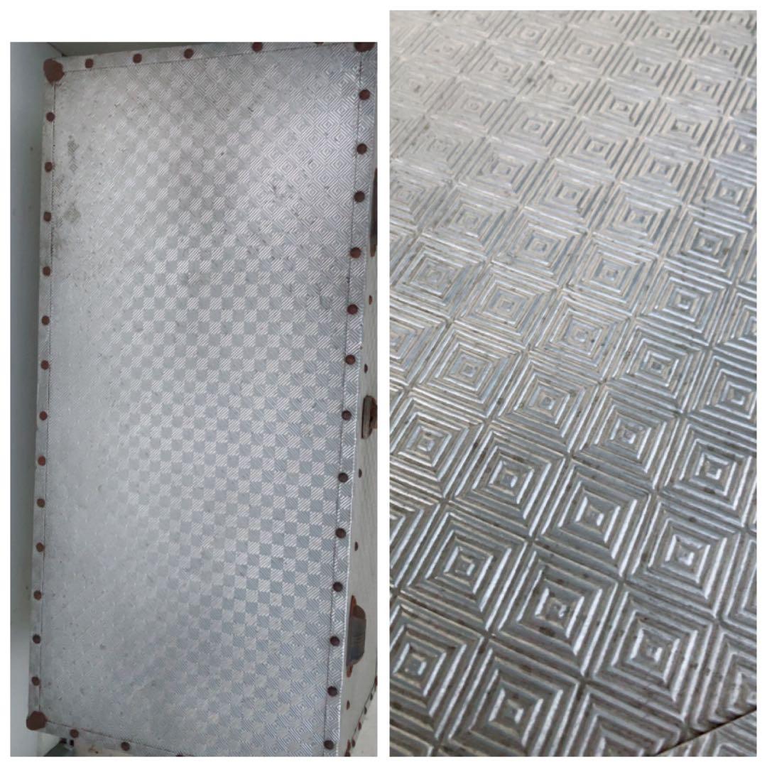 ヴィンテージ　大きな　トランクケース　店舗什器　テーブル