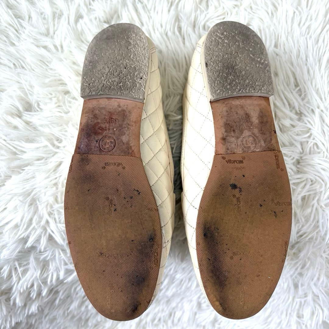 CHANEL シャネル　マトラッセ　チェーン　チャーム　ココマーク　ローファー