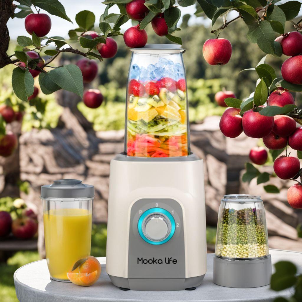 多機能450Wミキサー＆ミルセット！11点付属品