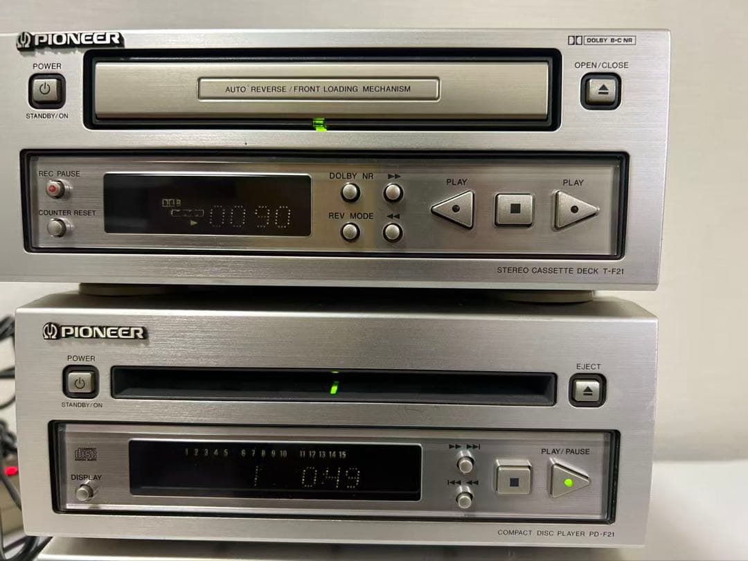 PIONEER システムコンポ カセット