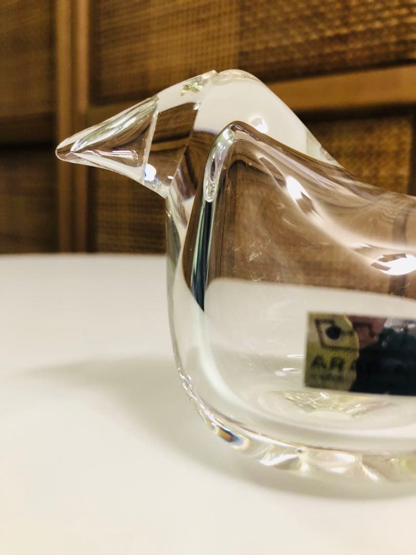 イッタラ　バード　シエッポ　ヴィンテージ クリア