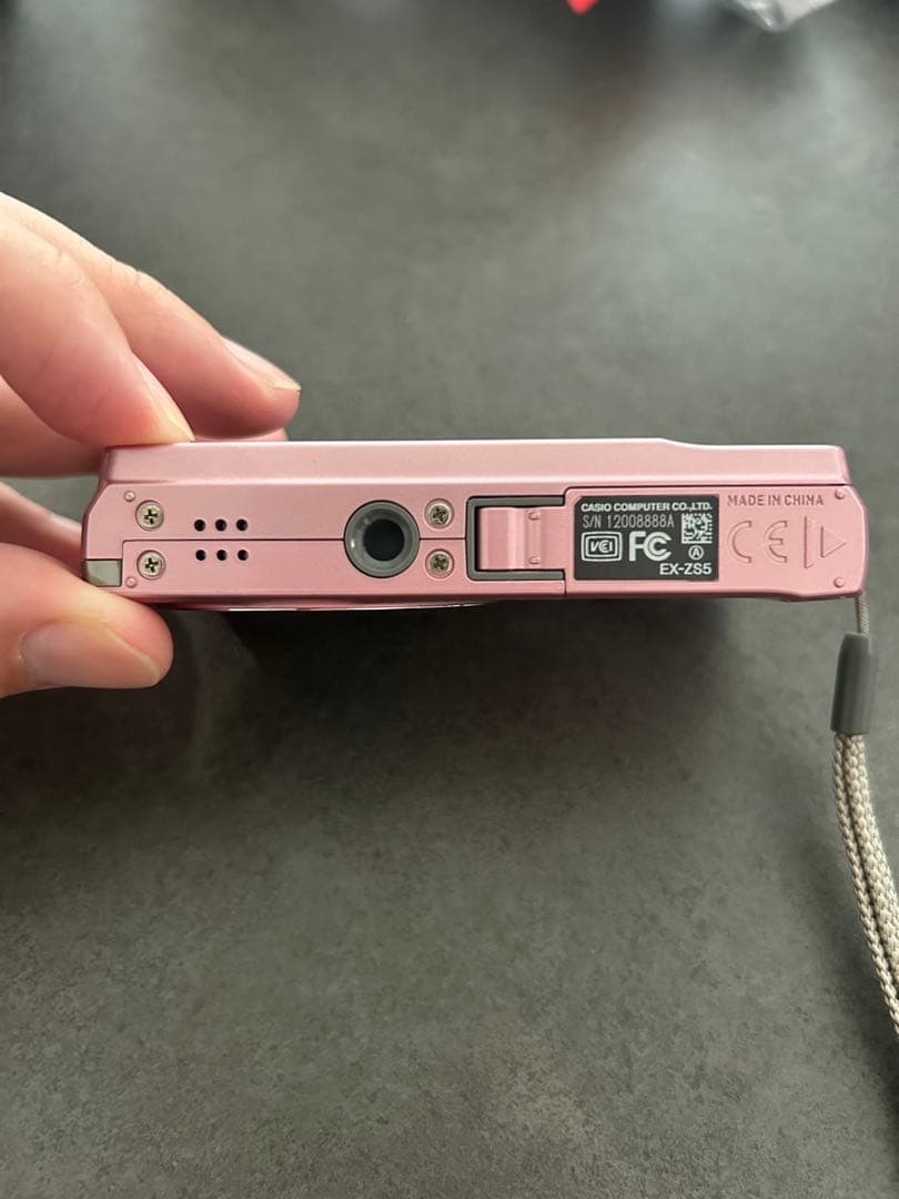 CASIO EXILIM EX-ZS5デジタルカメラ ピンク