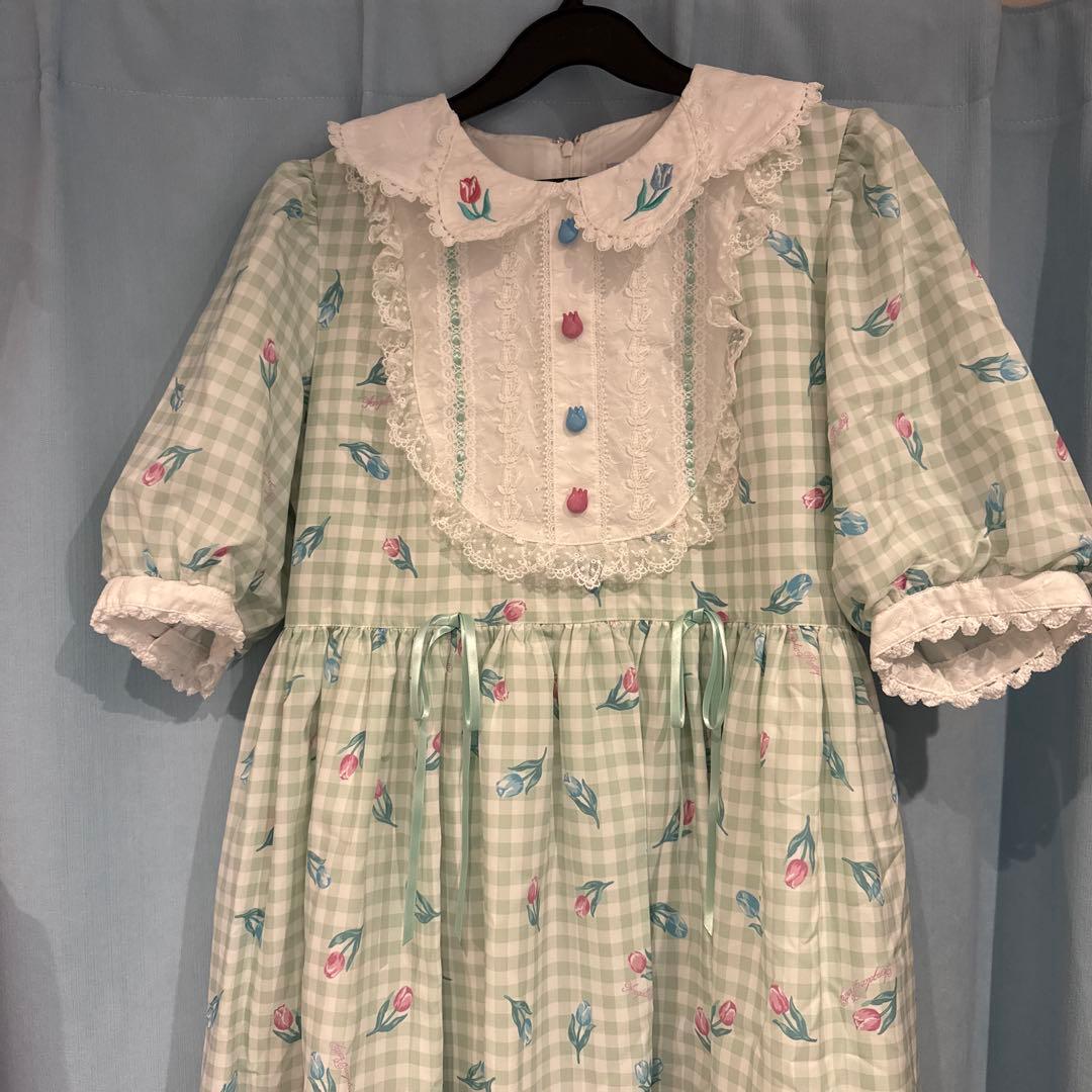 【最終値下げ】Tulip Bouquetワンピース Angelic Pretty