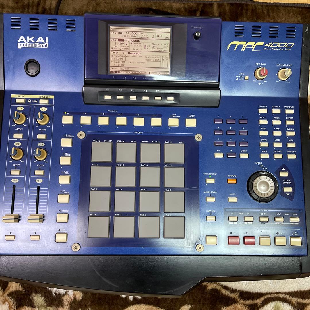 akai mpc4000 ジャンク品