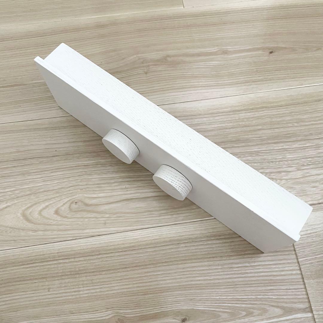 美品 無印良品 壁に付けられる家具 4点セット 壁 家具 ライトグレー