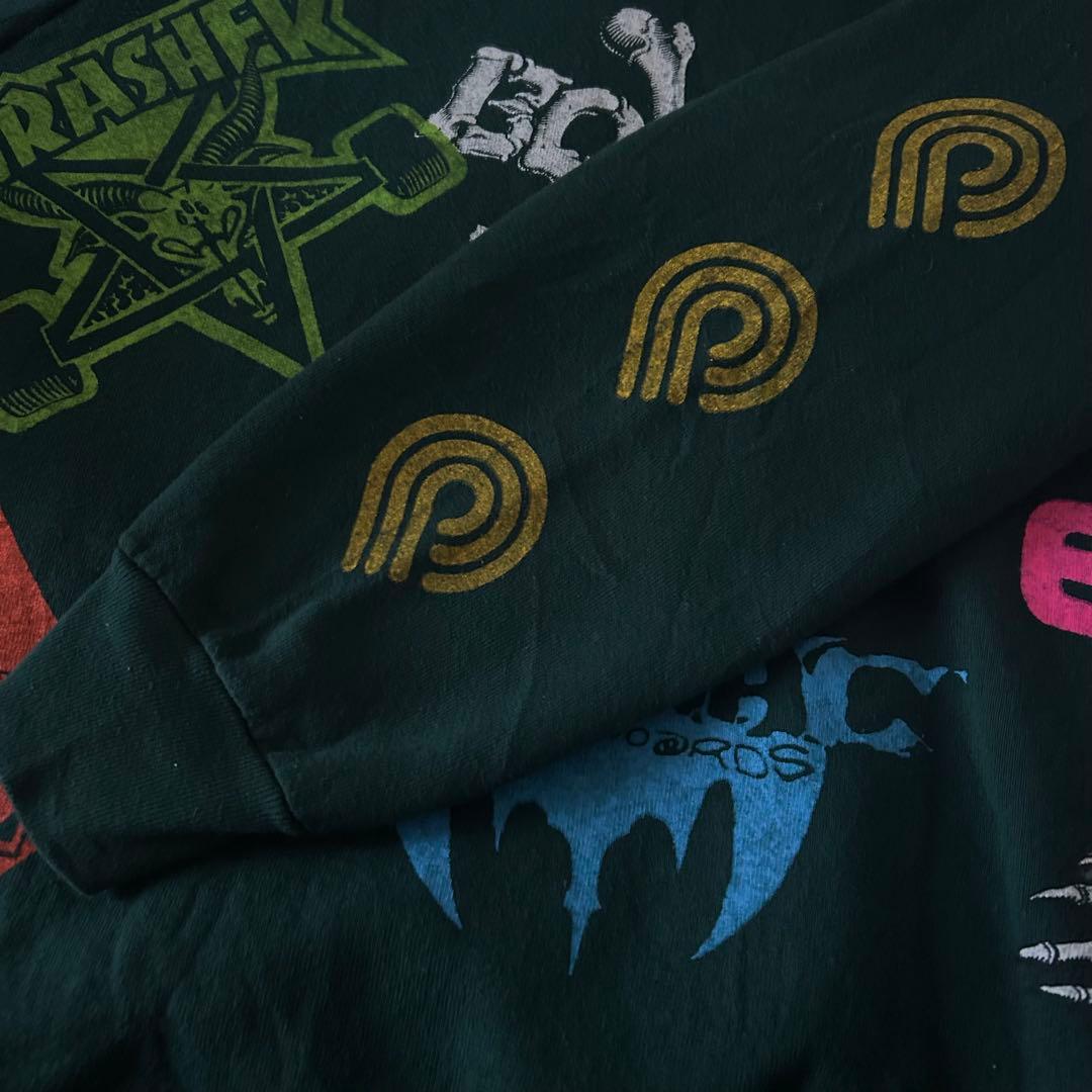 ★オールドスケート マルチプリント ブート スウェット パウエル サンタクルーズ