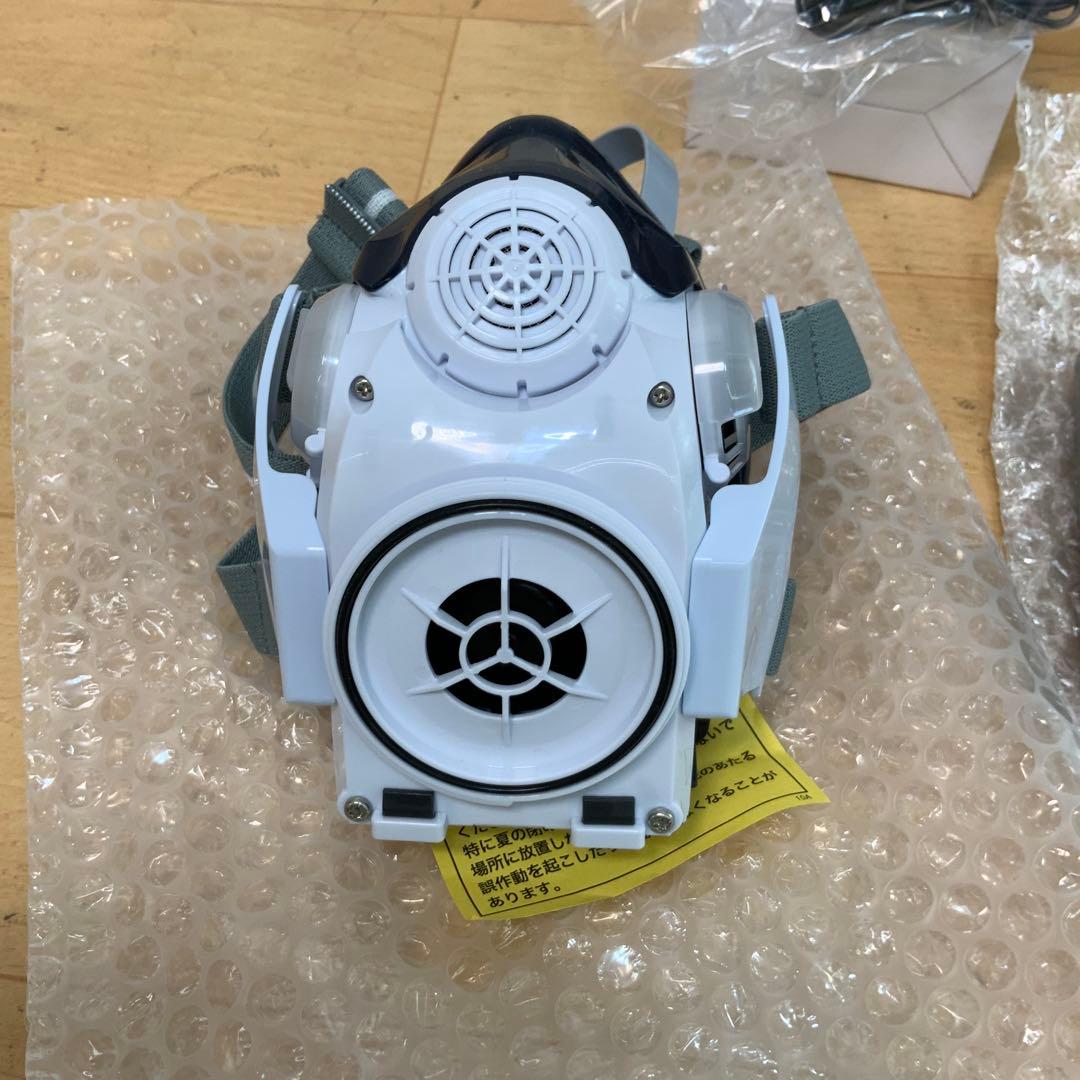 シゲマツ　電動ファン付き呼吸用保護具 防毒・防塵マスク Sy11F