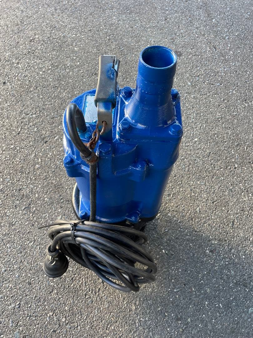 ツルミ KTD22.0-61ハイスピンポンプ 工事排水用 2.2kw三相200V