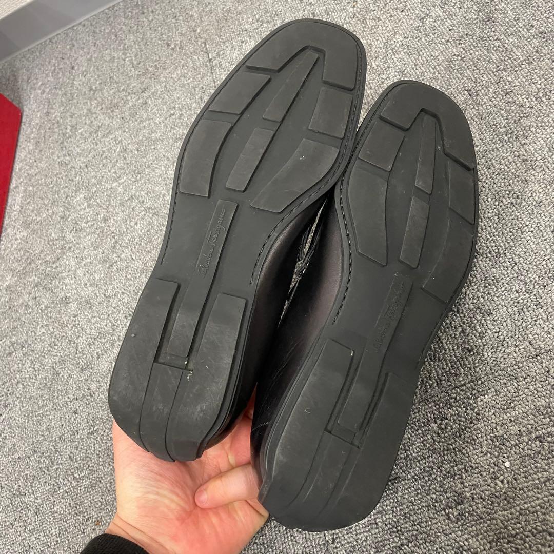 美品 サルヴァトーレフェラガモ ホースビットローファー 25cm