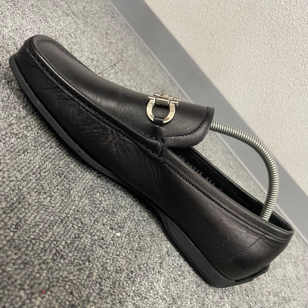 美品 サルヴァトーレフェラガモ ホースビットローファー 25cm