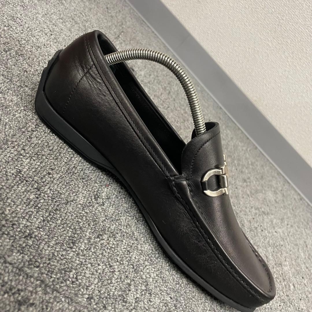 美品 サルヴァトーレフェラガモ ホースビットローファー 25cm