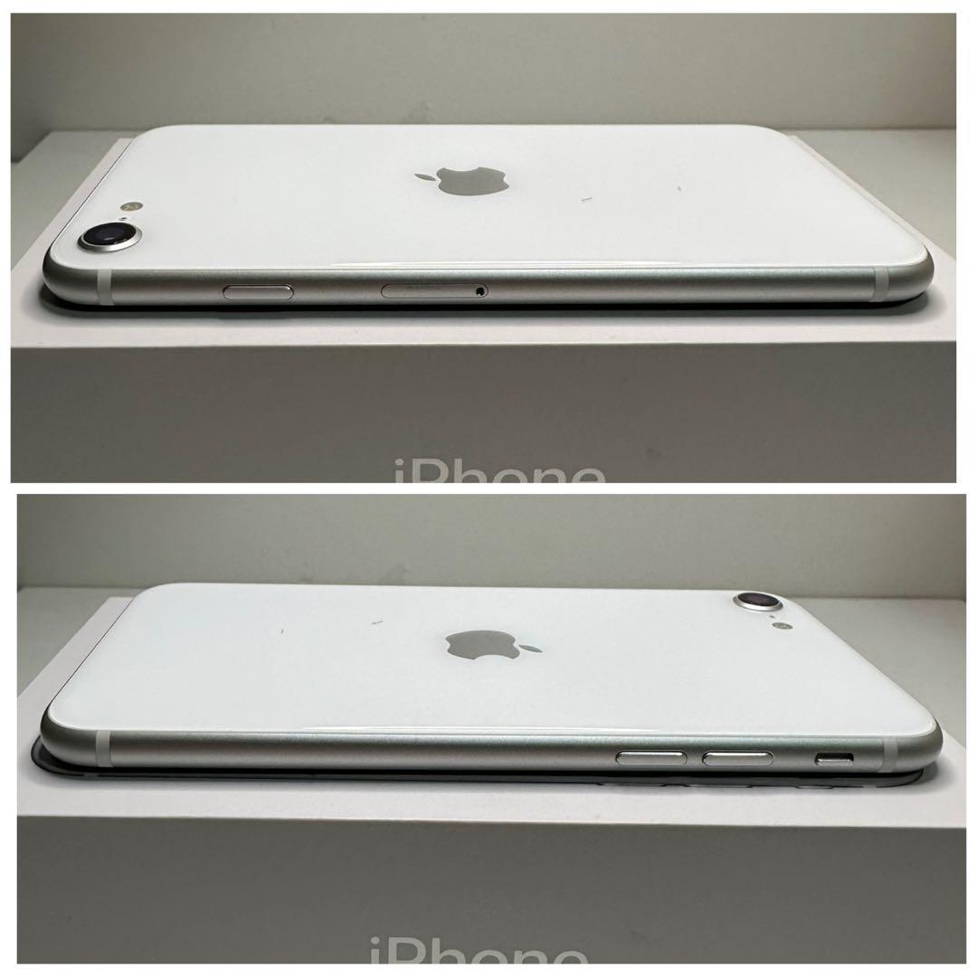 93 iPhone SE2 64GB 新品バッテリー　SIMフリー　結構綺麗