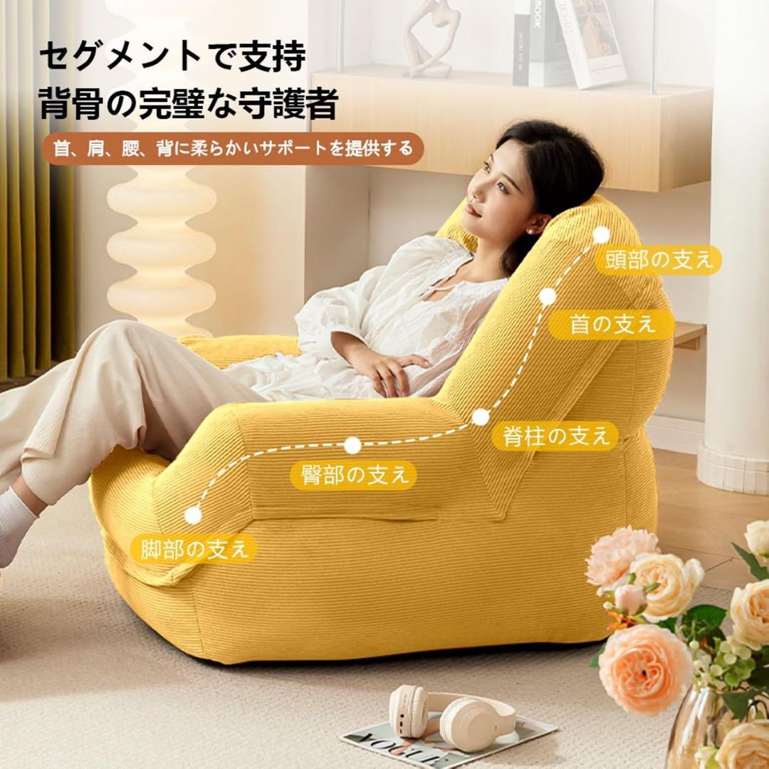 ソファ 一人掛け 座布団 軽量 椅子 長持ファブリック