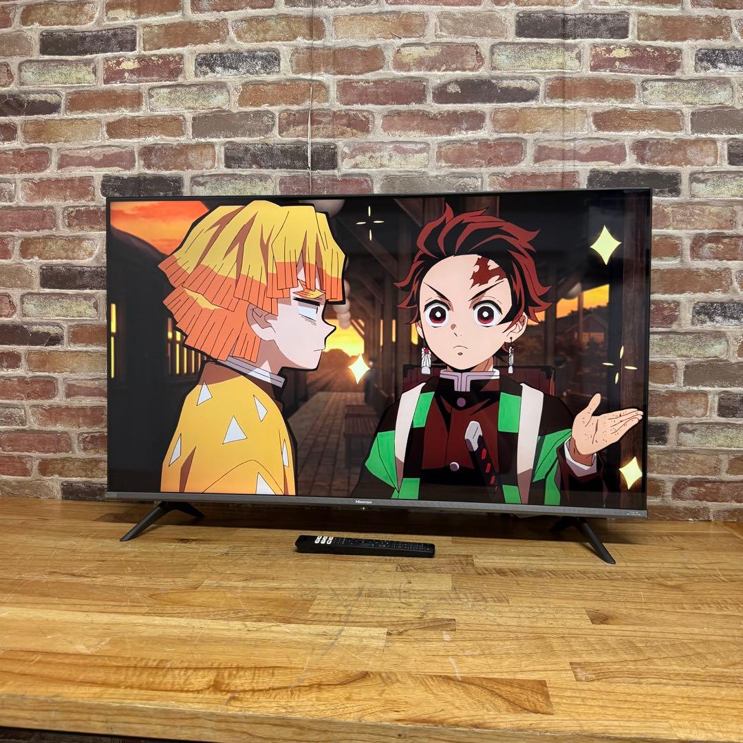 2022年製！43V型 4Kチューナー内蔵 液晶テレビ 43A65G ネット動画