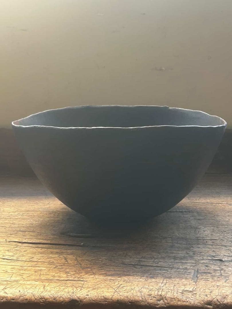 西川聡作 陶器　漆塗り