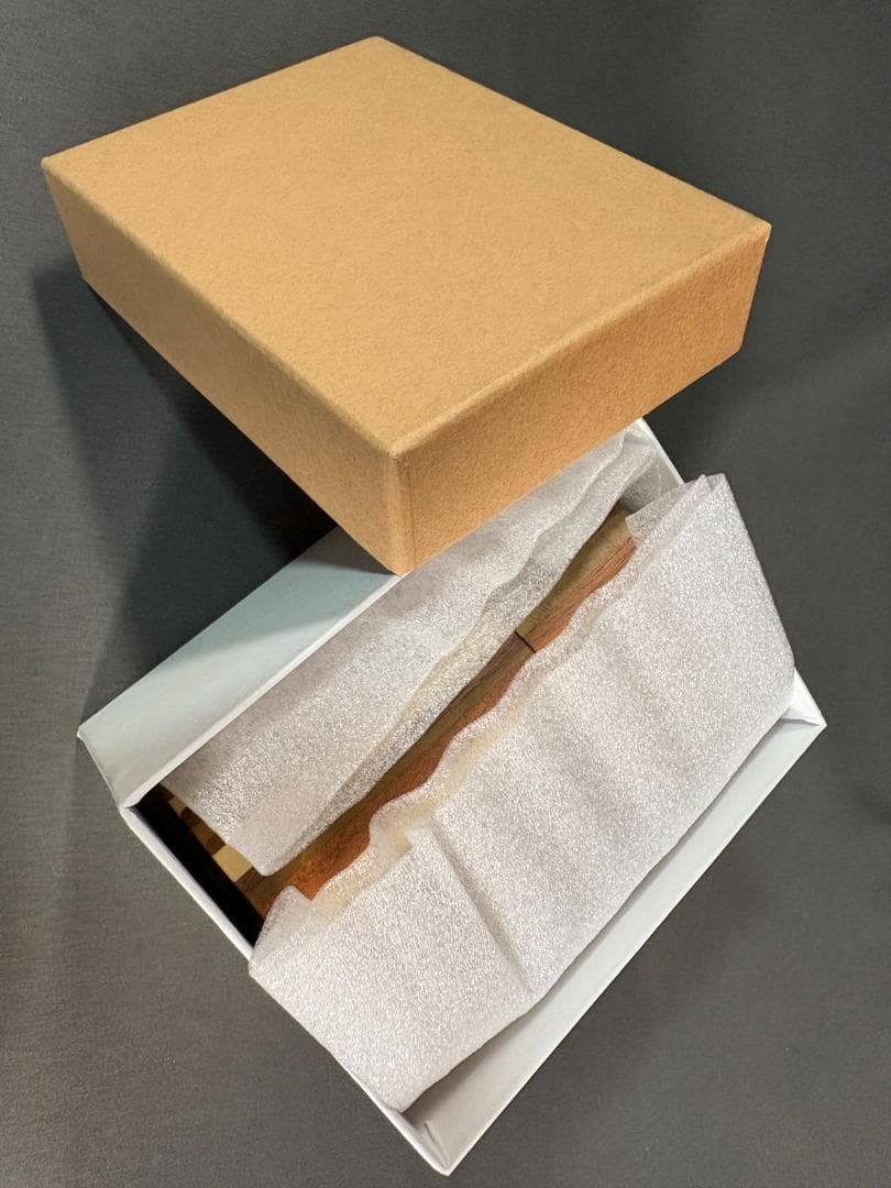 未使用品 箱根寄木細工 茶筒 木製容器 円筒形