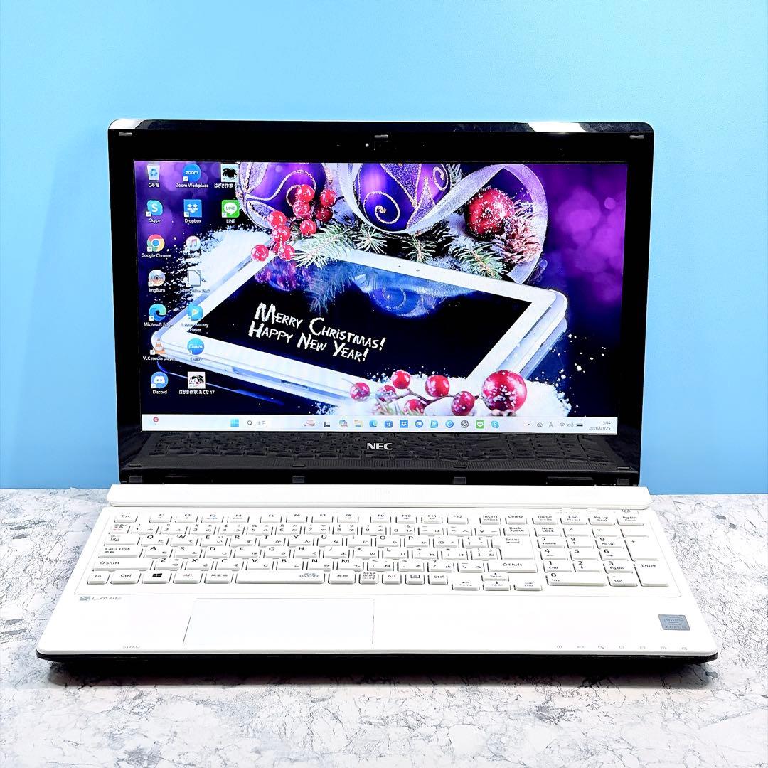 Windows11✨オフィス✨カメラ✨ブルーレイ✨NECLAVIEノートパソコン