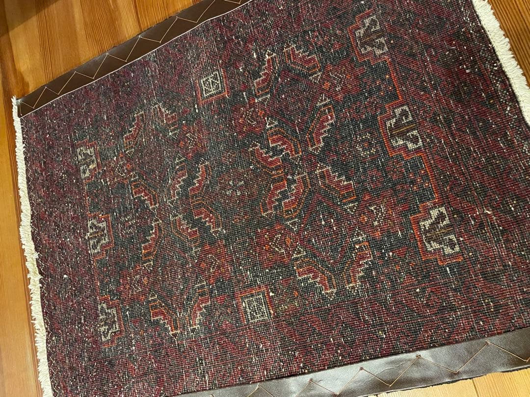 ウール製ペルシャ風ラグ 60x90cm