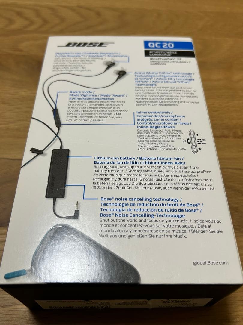 その他 Bose. QuietComfort 20 Apple Black