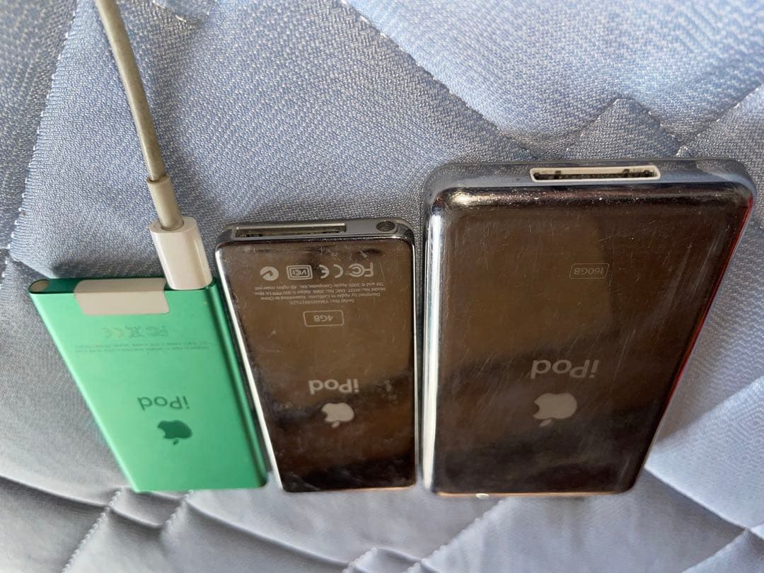 M*v様 iPod 3台セット Classic / Nano グリーン