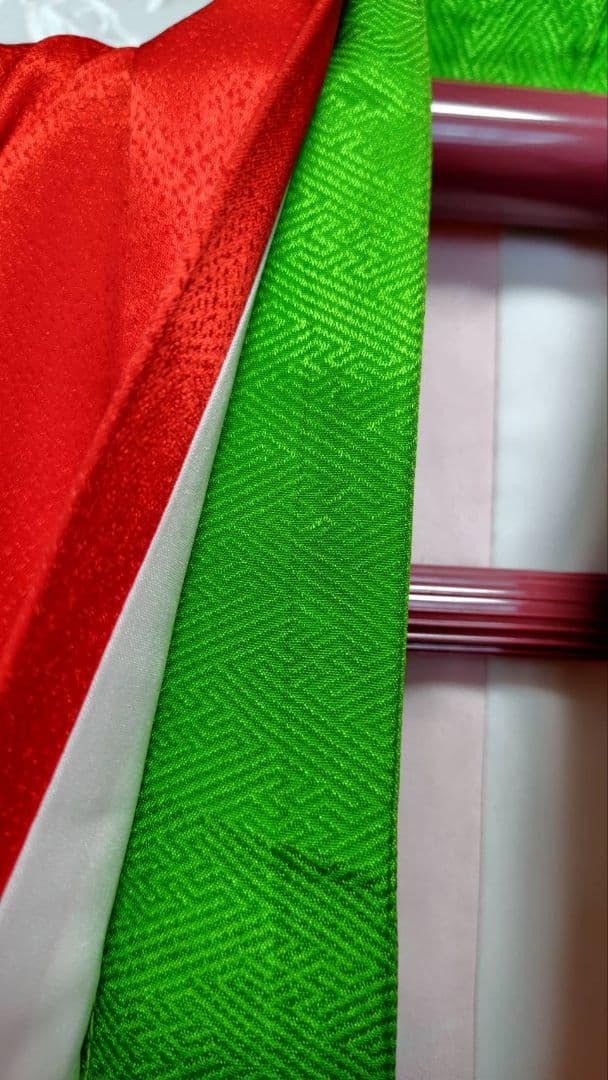 RK552子供着物着丈133センチ裄丈51センチ正絹めちゃくちゃ綺麗美品