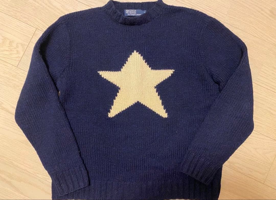 ラルフローレン スター ニット ハンドニット セーター