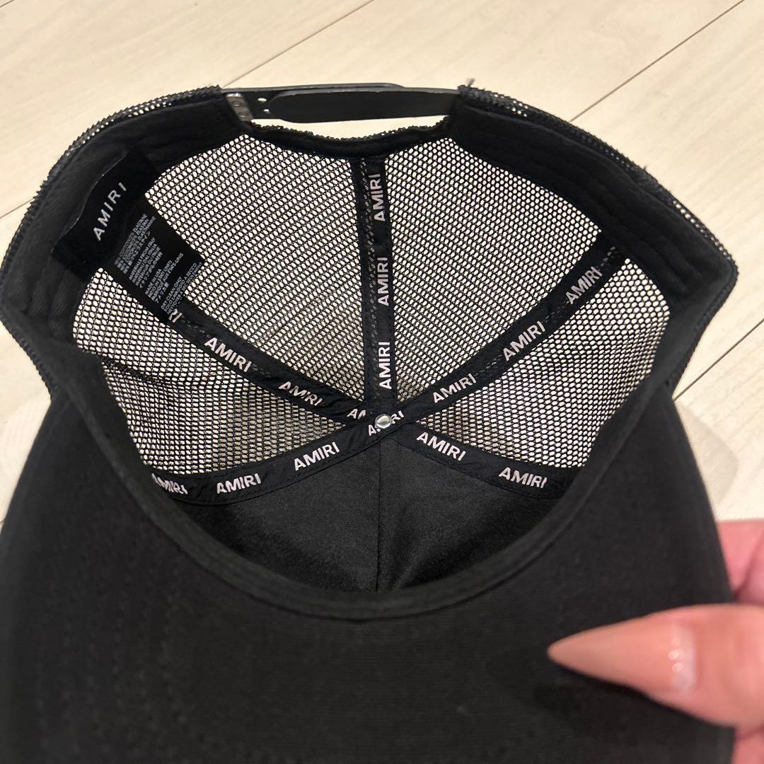AMIRI メッシュキャップ　ブラック