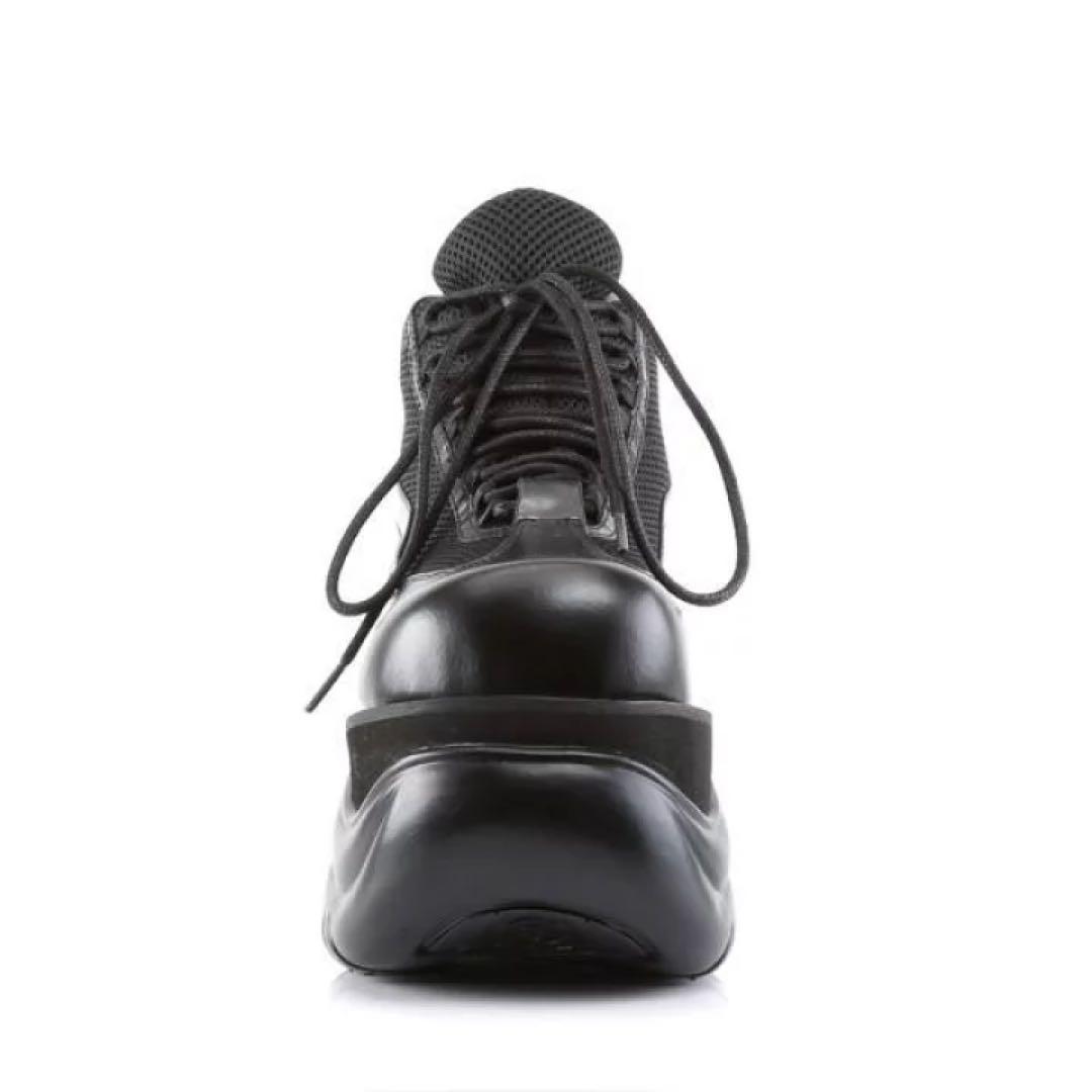 新品未使用⭐️ Demonia デモニア 厚底スニーカー ブーツ27cm 黒 M9