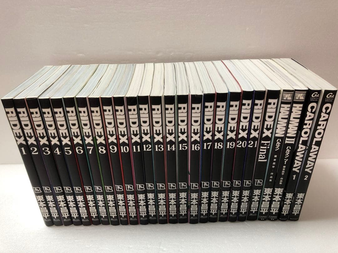 RIDEX Halman CAROLAWAY 東本昌平　セット