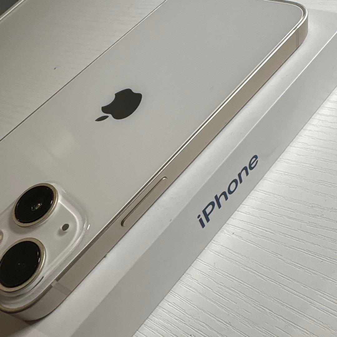 iPhone13 mini 128GB スターライト SIMフリー 極美品