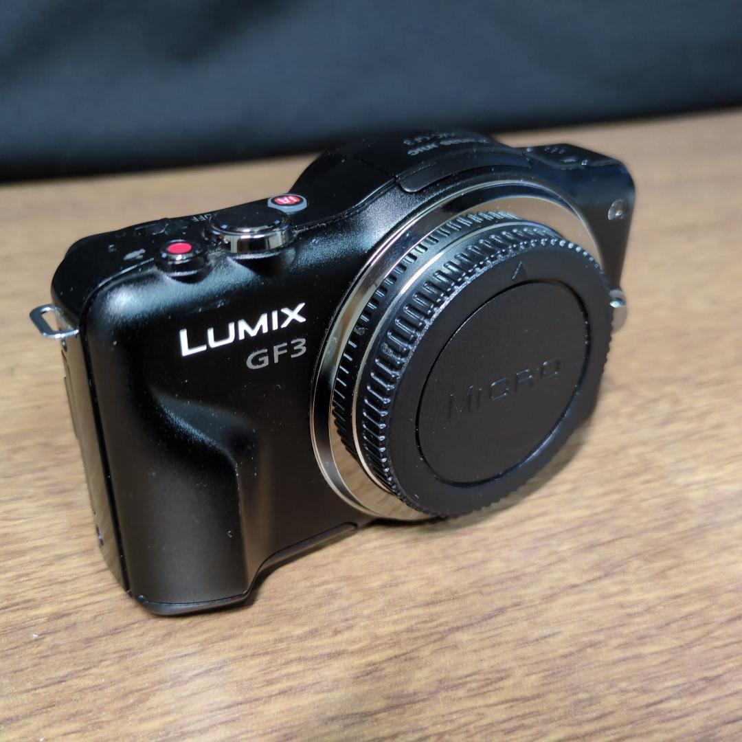 Panasonic LUMIX GF3(BODY) ミラーレスカメラ ブラック