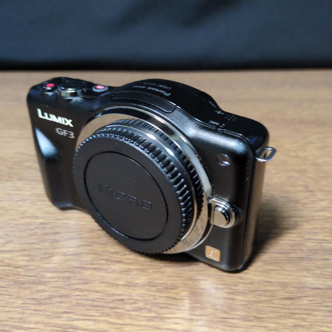 Panasonic LUMIX GF3(BODY) ミラーレスカメラ ブラック