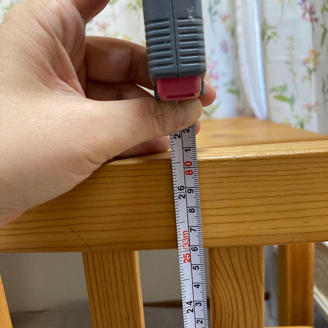 最終値下げ　ステップチェア　椅子　パイン材　アンティーク