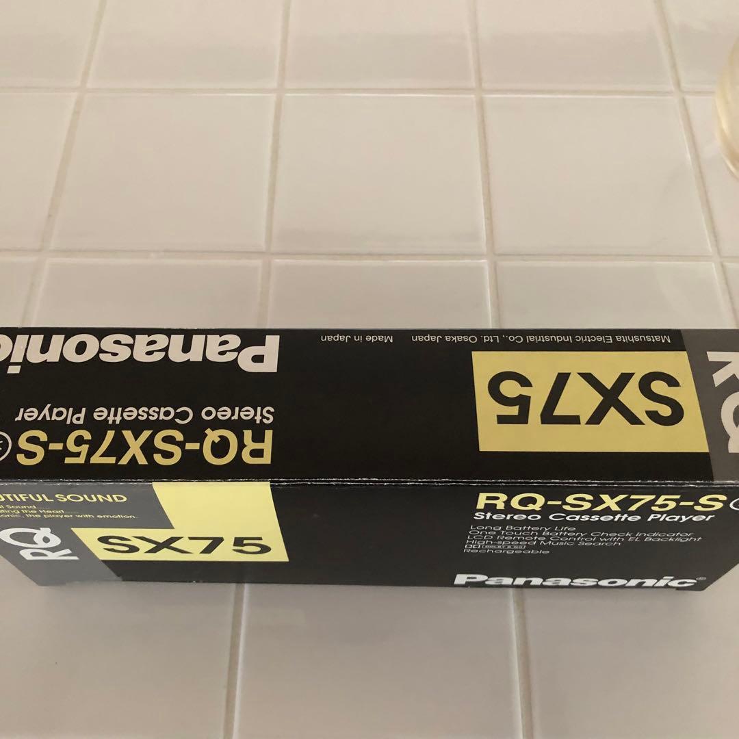 Panasonic ステレオ　カセット　プレーヤー RQ-SX75-S