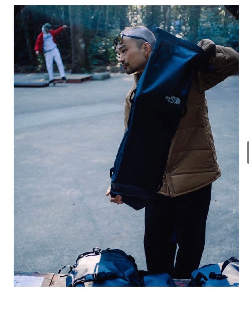 ノースフェイス　スケートボード　ケース wandereic carrier