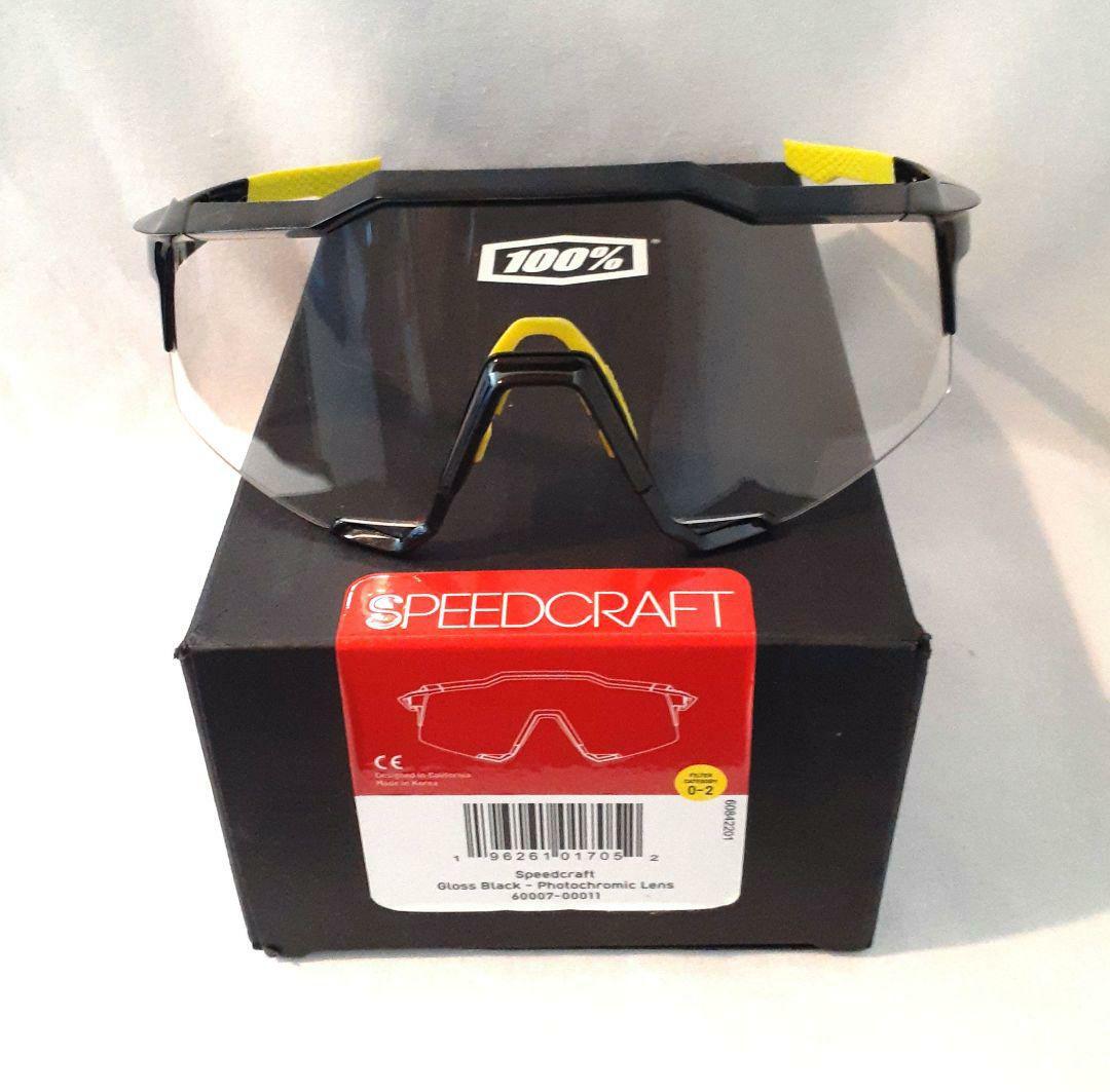 100% Speedcraft 調光レンズ ワンハンドレッド サングラス