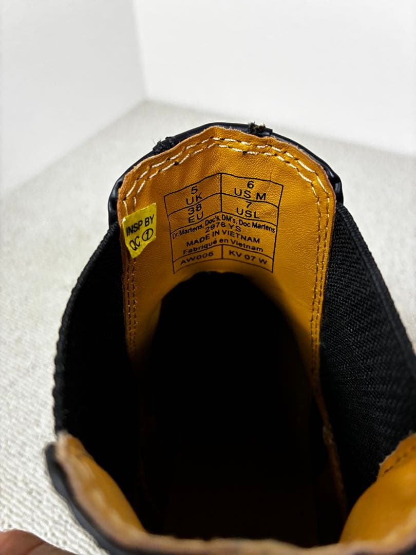 【極美品】メンテ済 ドクターマーチン 2976 チェルシーブーツ 24cm